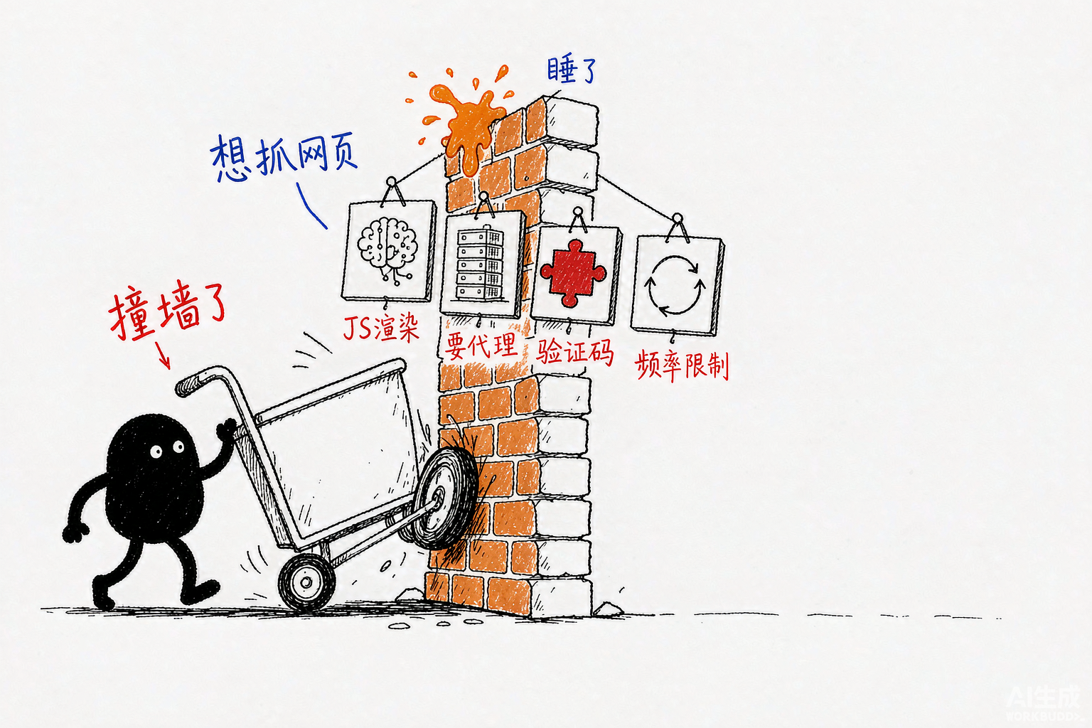 AI agent 抓网页撞墙